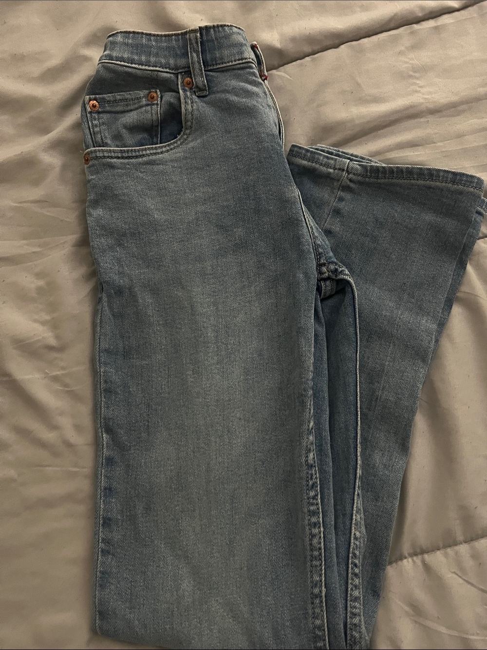Levi's Kids Light Blue Straight Leg Jeans